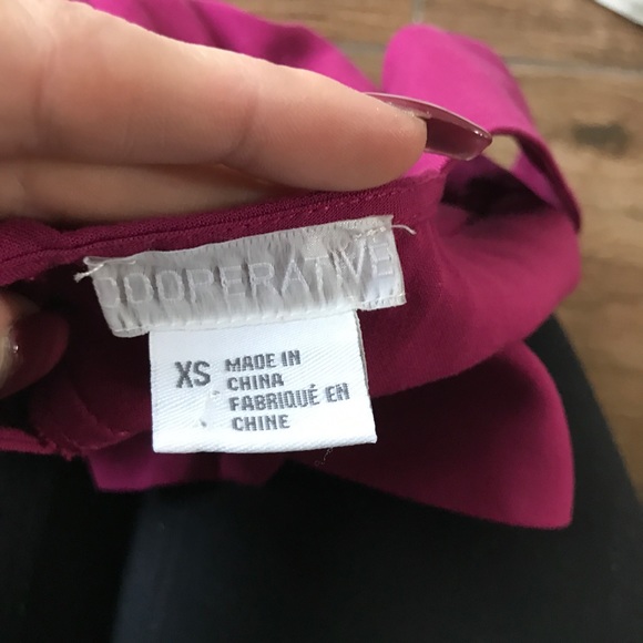 Urban Outfitters • Magenta Cutout Skater Dress - Picture 7 of 8